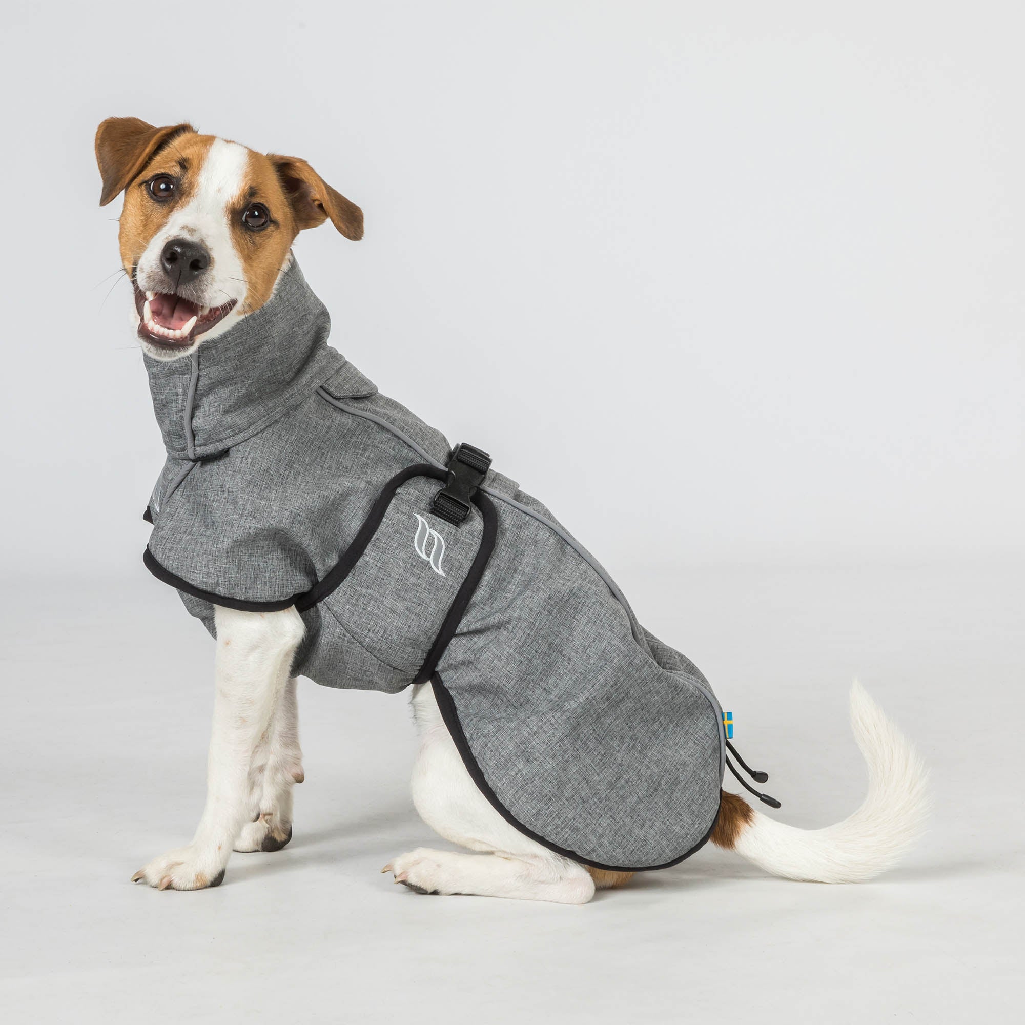 "Bark" All-Round Coat - Grey