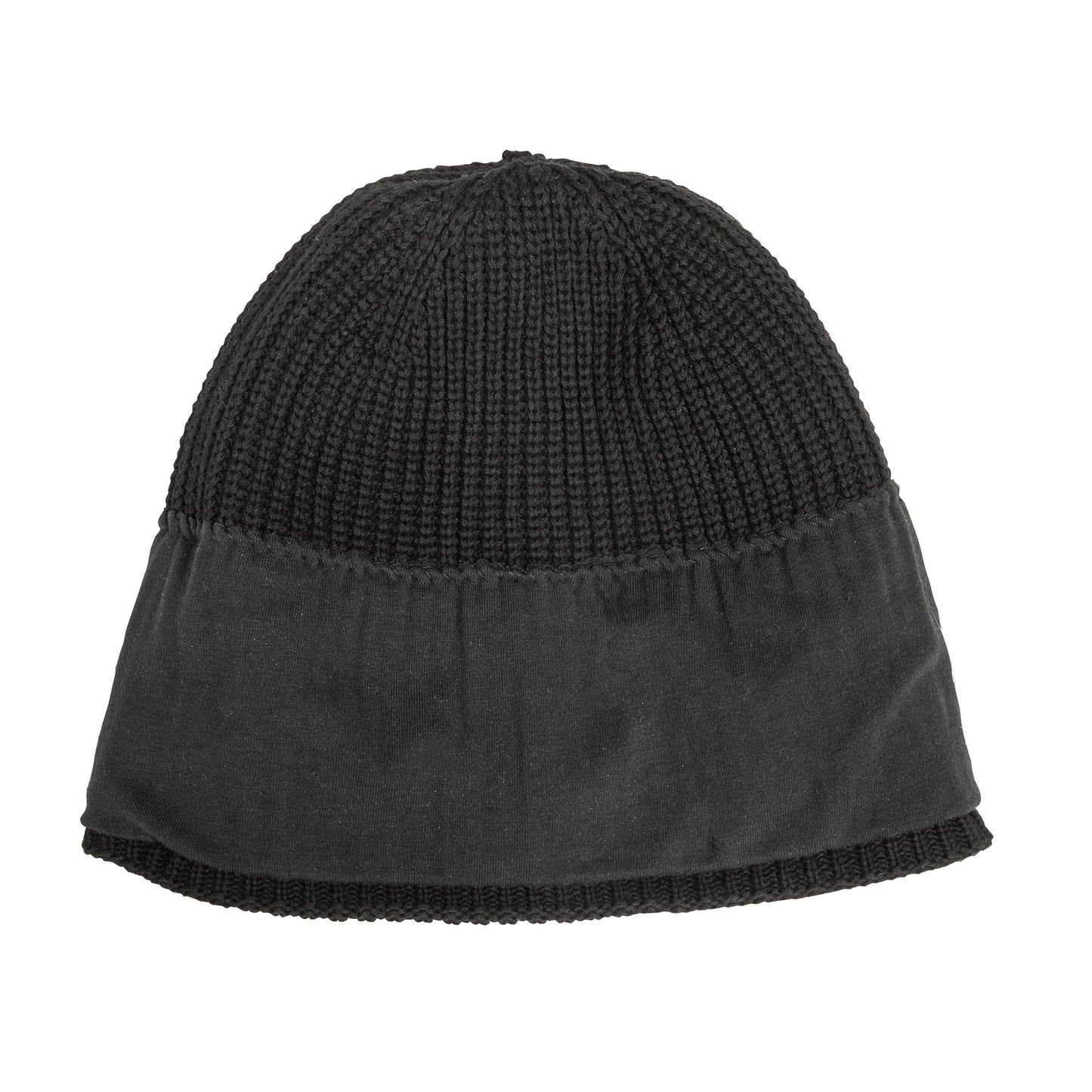 "Mason" Katoenen Beanie met Omslag