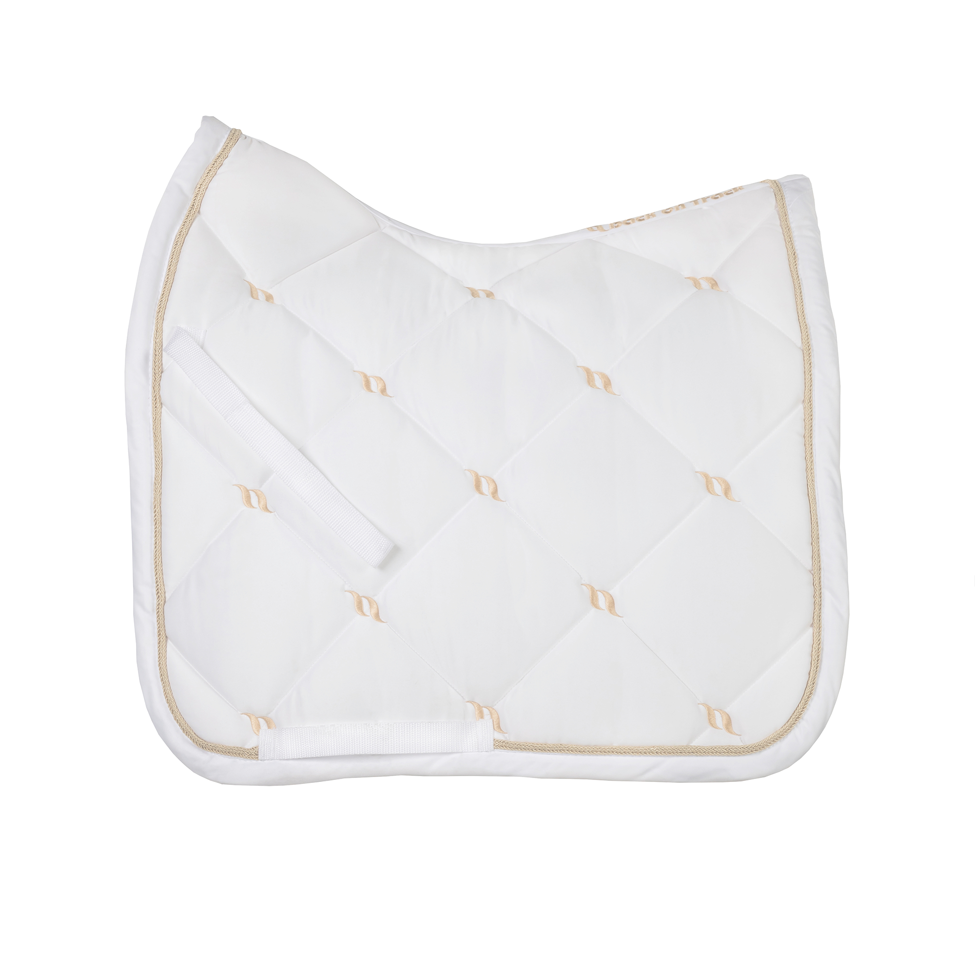 "Nights Collection" Saddle Pad Dressage White - Full
