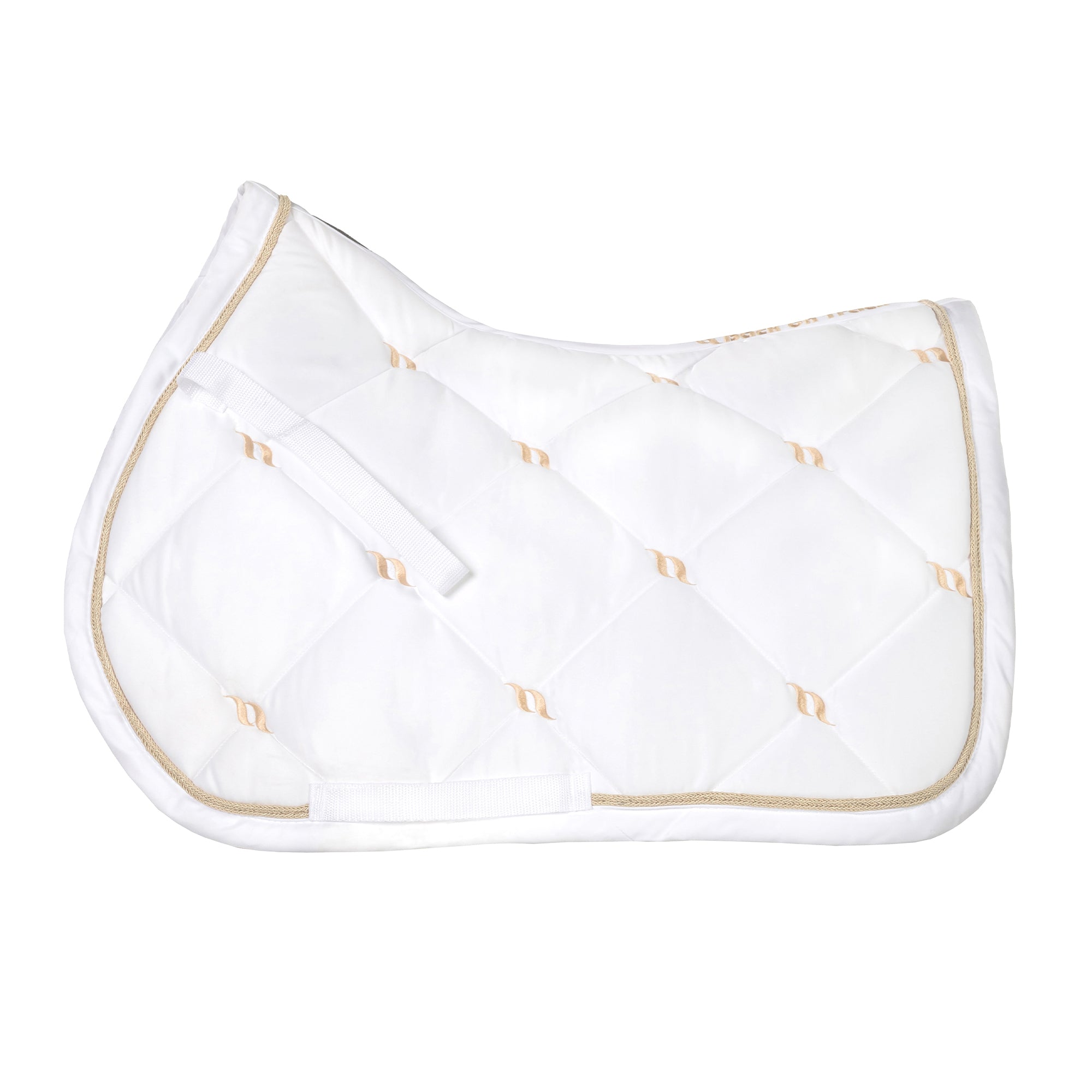 "Nights Collection" Saddle Pad Jumping White - Full