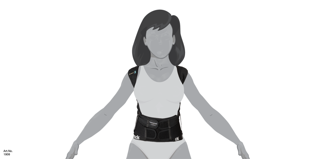 POSTURE SUPPORT VEST SIZE CHART