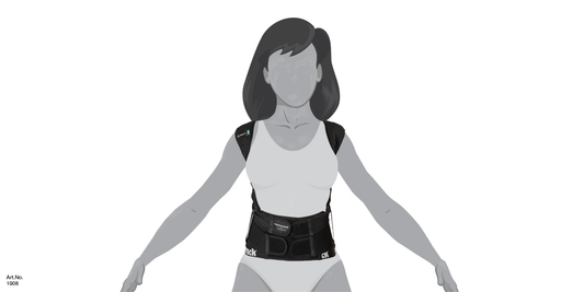 POSTURE SUPPORT VEST SIZE CHART