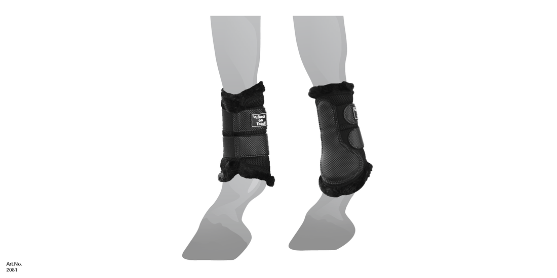 BRUSH BOOTS 3D MESH FUR SIZE CHART