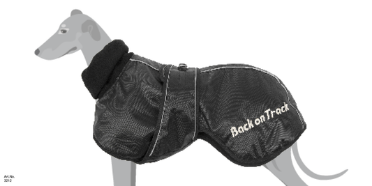 WHIPPET DOG COAT SIZE CHART