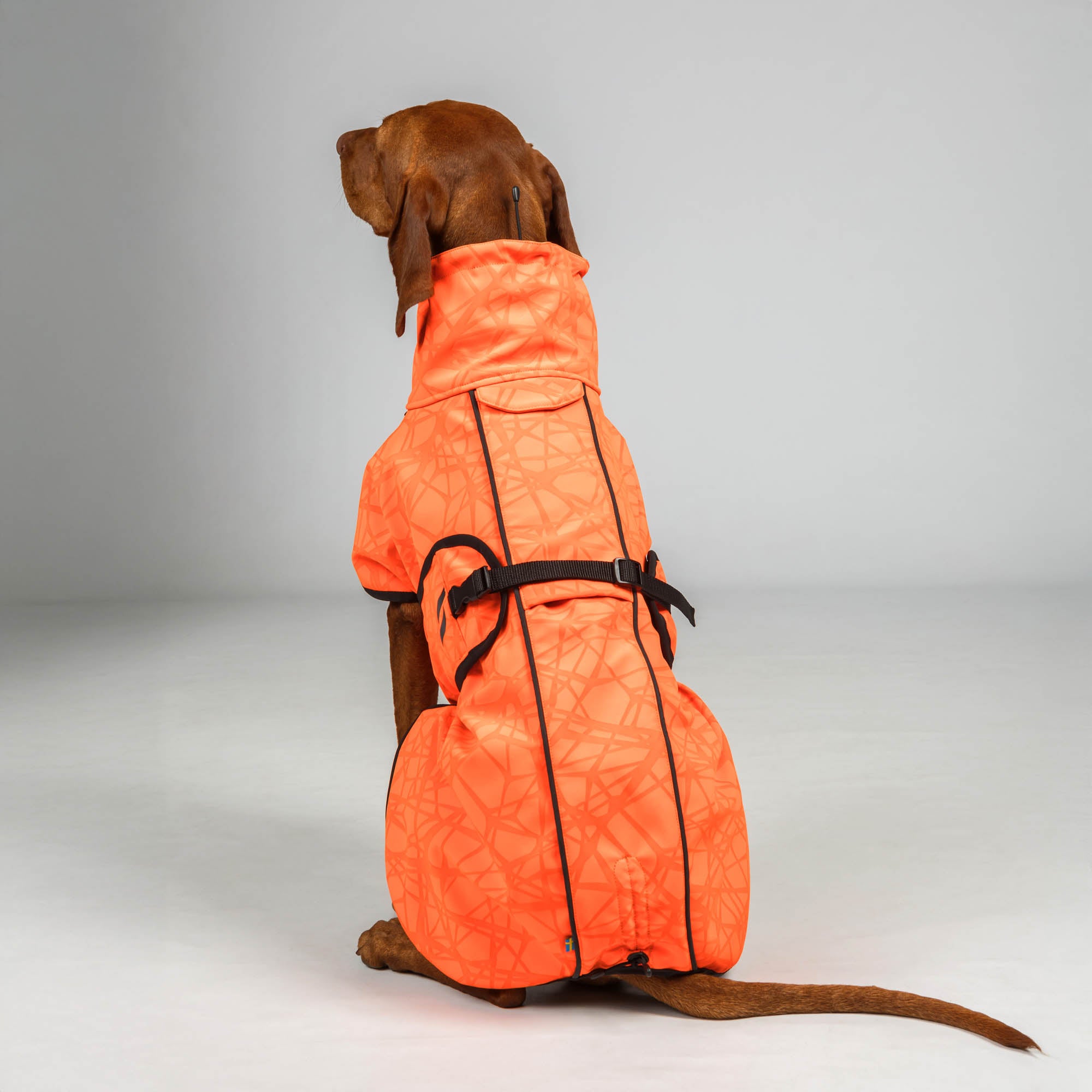 "Bark" High Visibility All-Round Coat - Orange