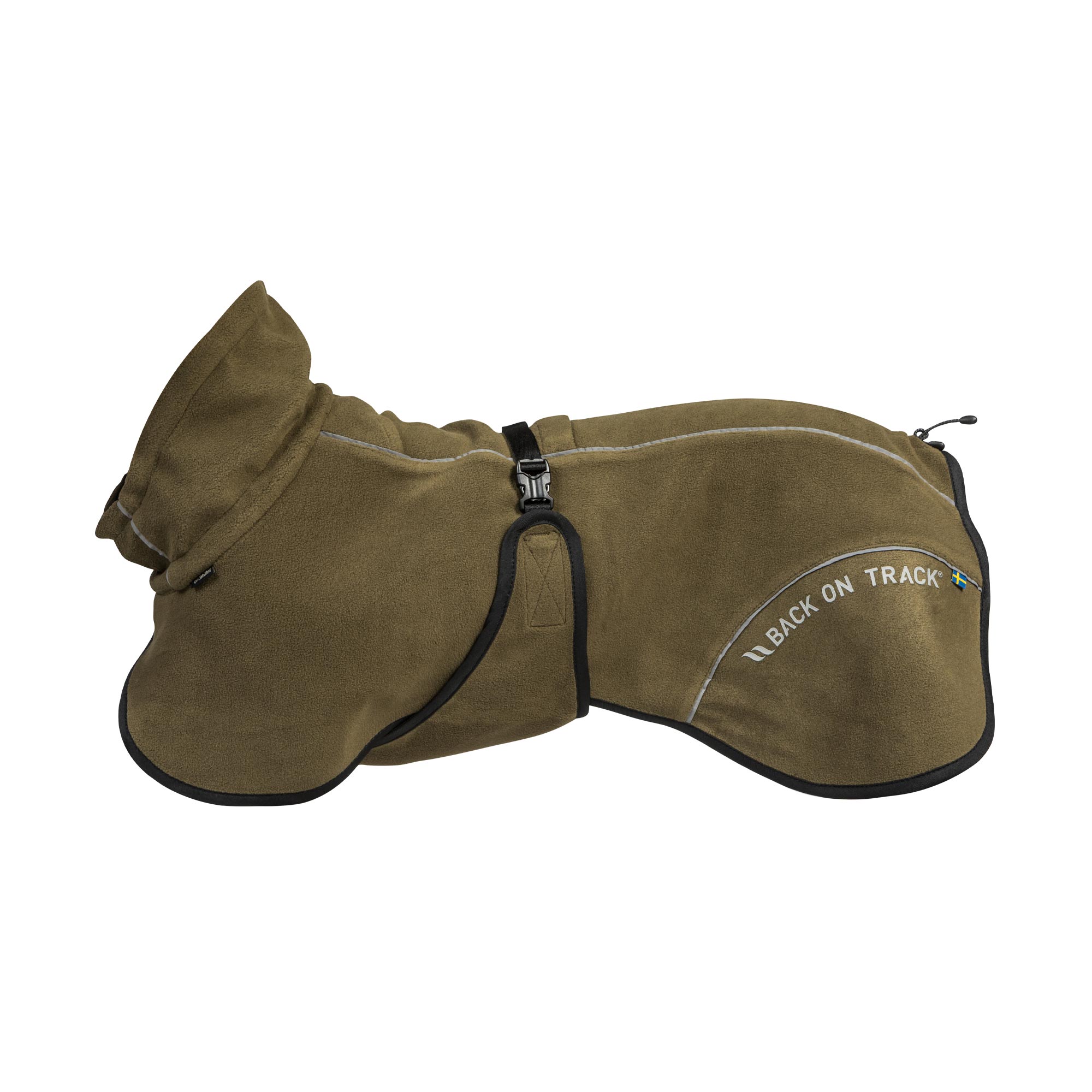 BAY Fleece Dog Coat, High set tail