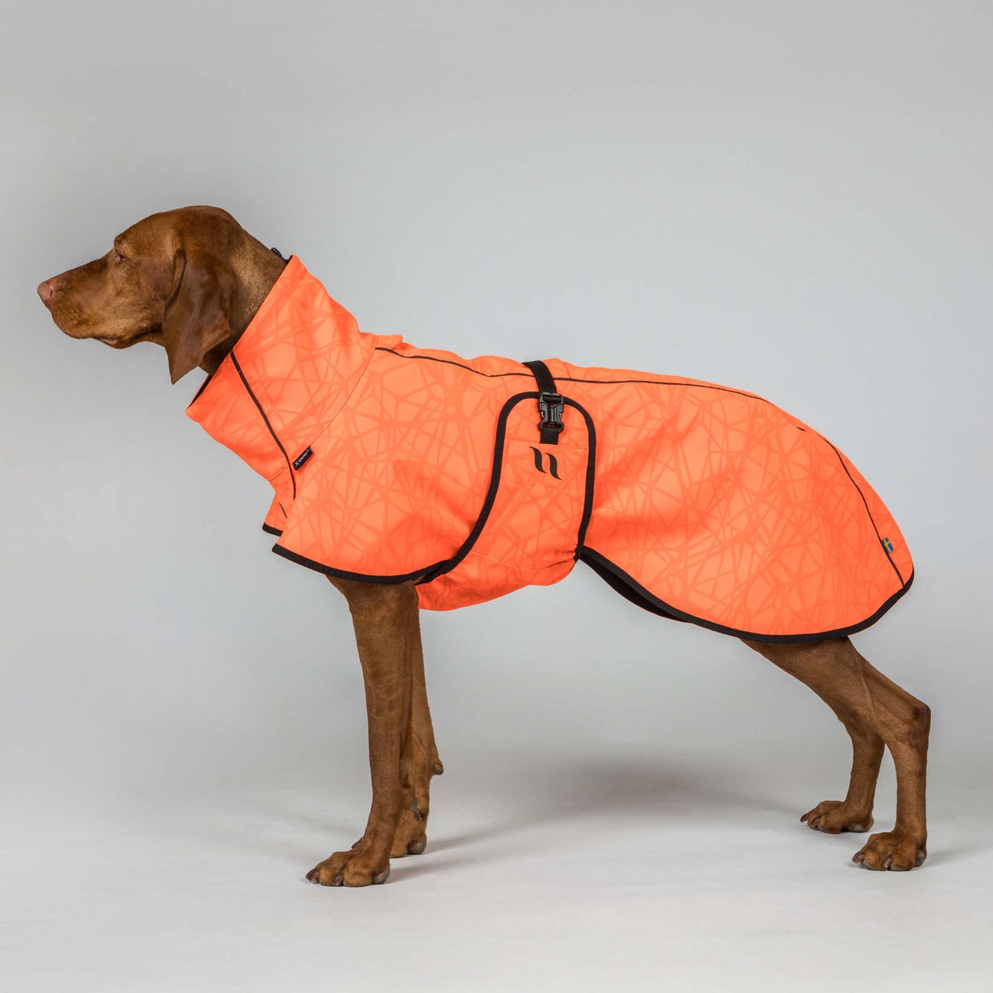 BARK - Softshell Dog Coat, Low set tail