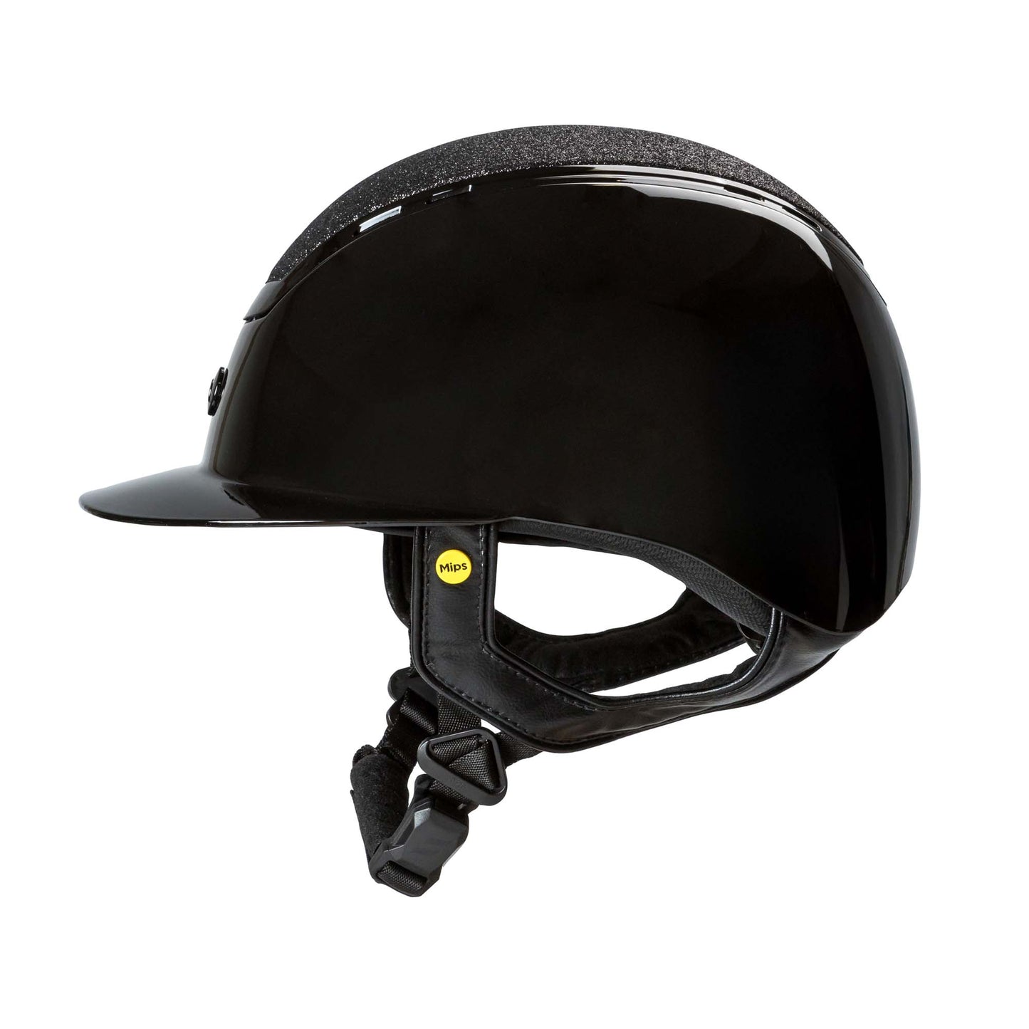 Caracas Riding Helmet Glossy Black