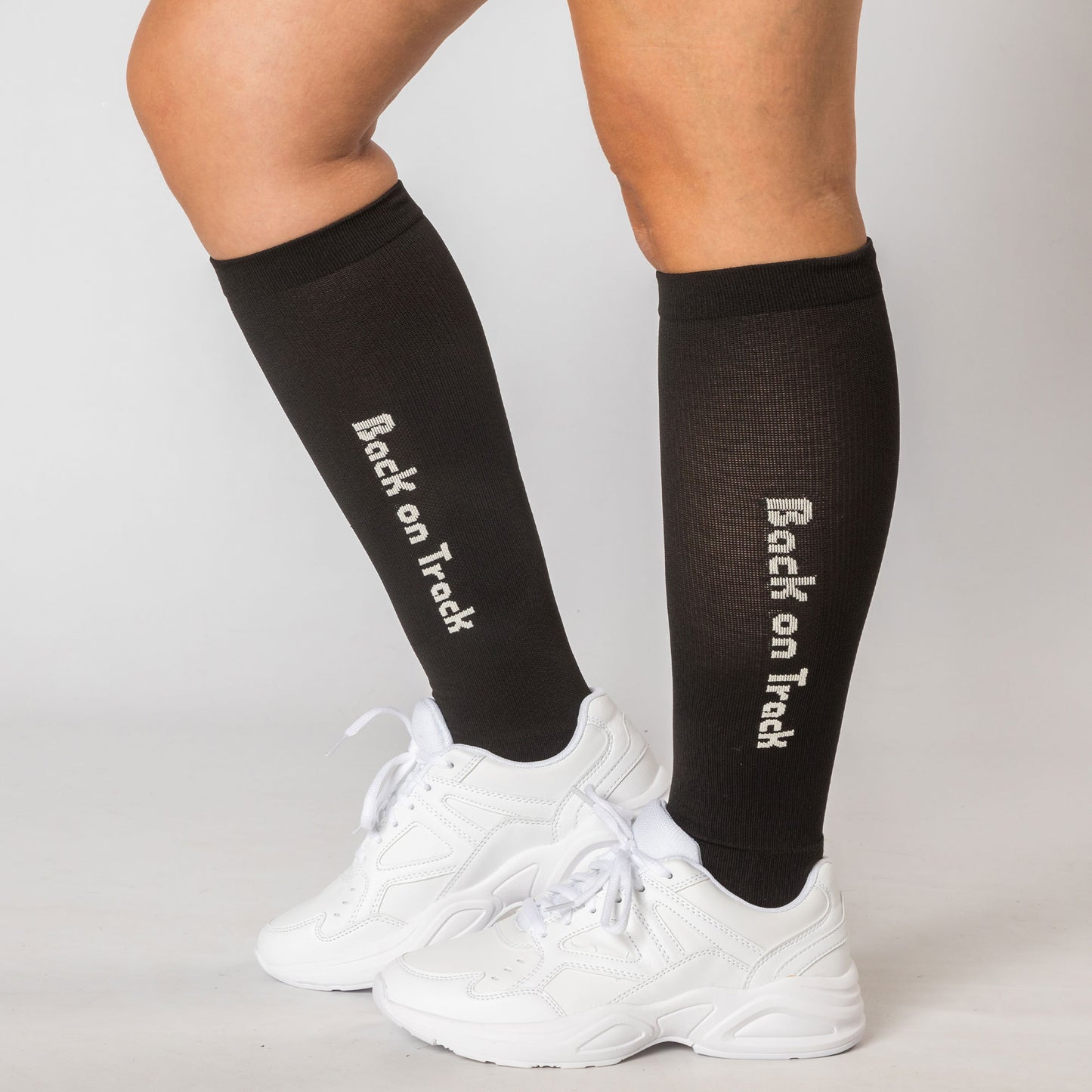 "Noah" Knee-High Socks with Wide Calf