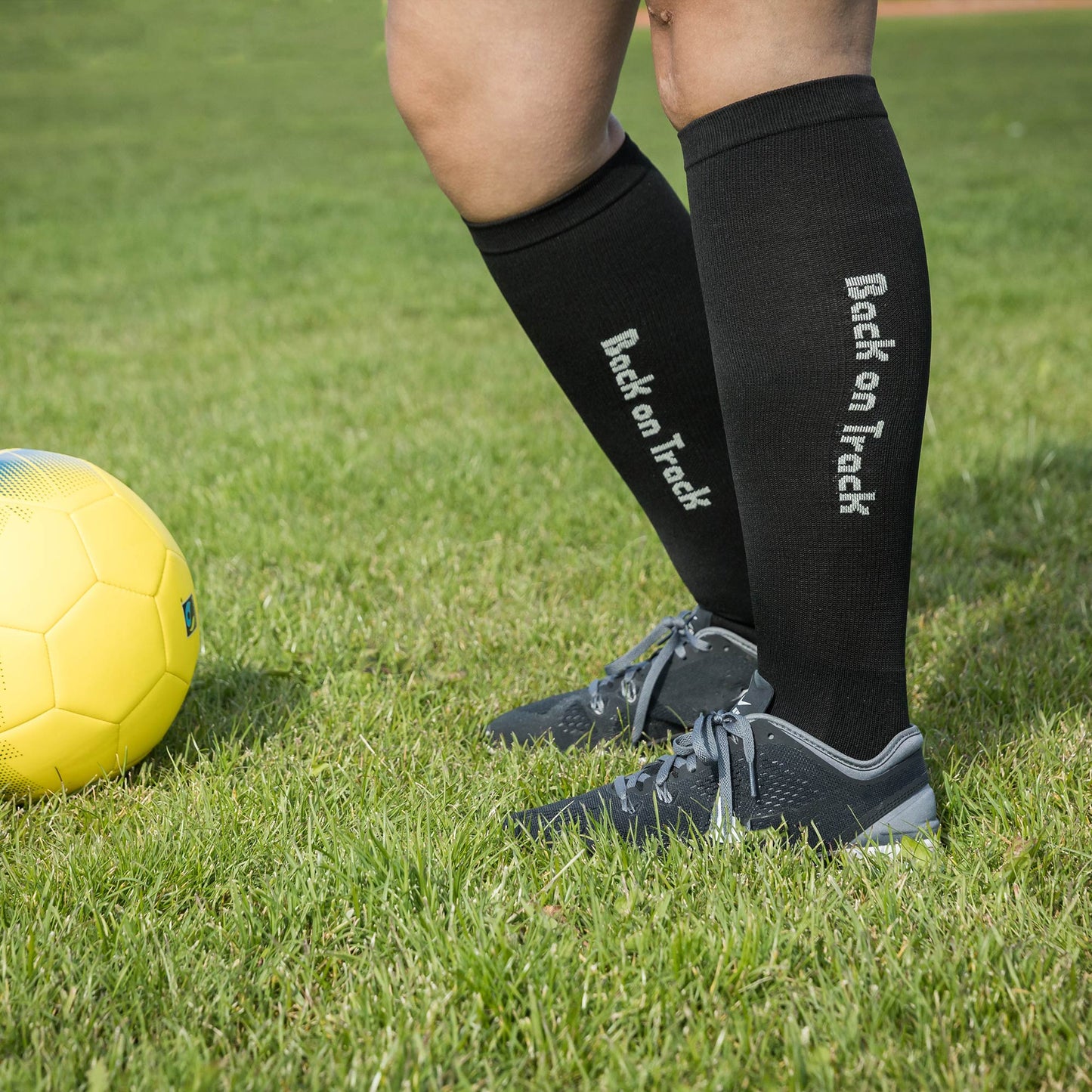"Noah" Knee-High Socks with Wide Calf