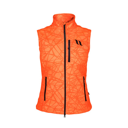 Dames reflecterende bodywarmer, Stijl "Flash"