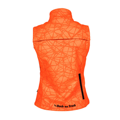 Dames reflecterende bodywarmer, Stijl "Flash"