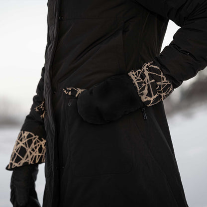 OUTTRAKK Cappotto Riflettente da Donna
