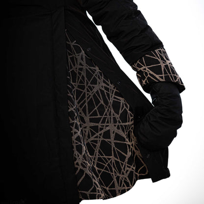 OUTTRAKK Cappotto Riflettente da Donna