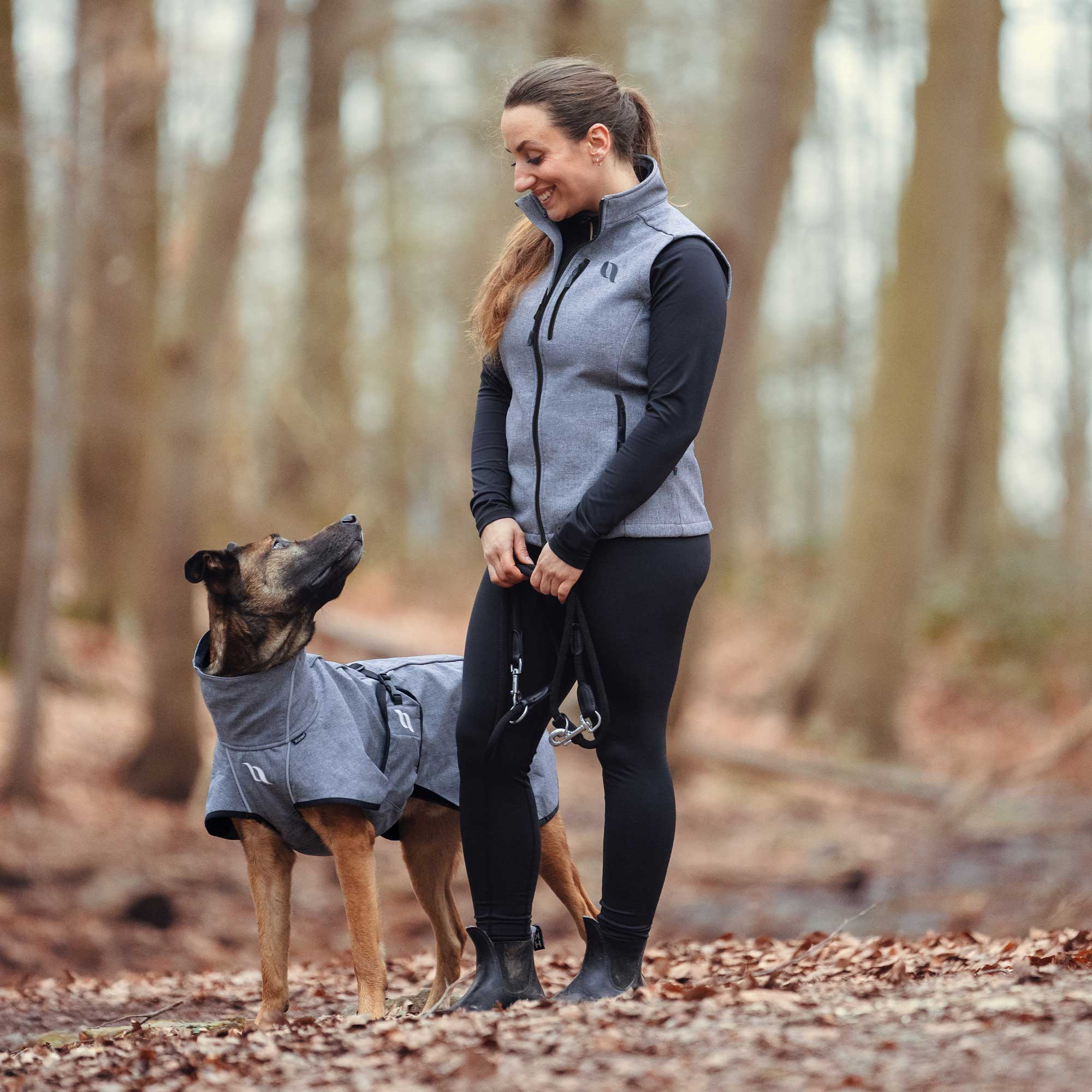 "Bark" All-Round Coat - Grey