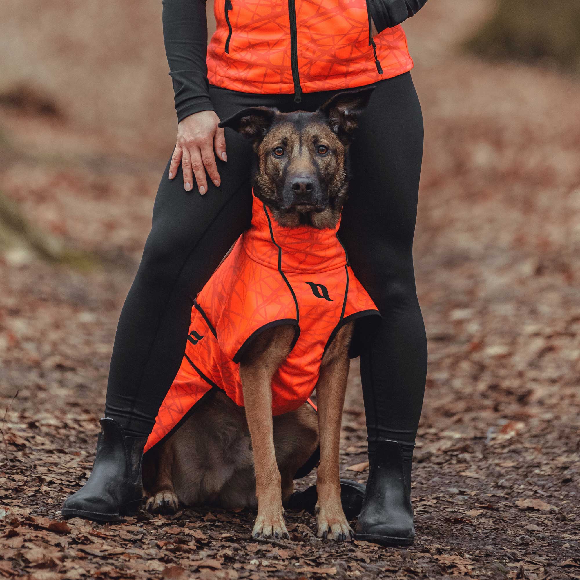 "Bark" High Visibility All-Round Coat - Orange