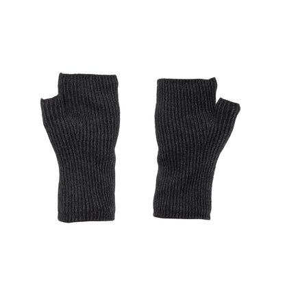 "Ash" Knitted Fingerless Mittens