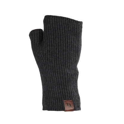 "Ash" Knitted Fingerless Mittens