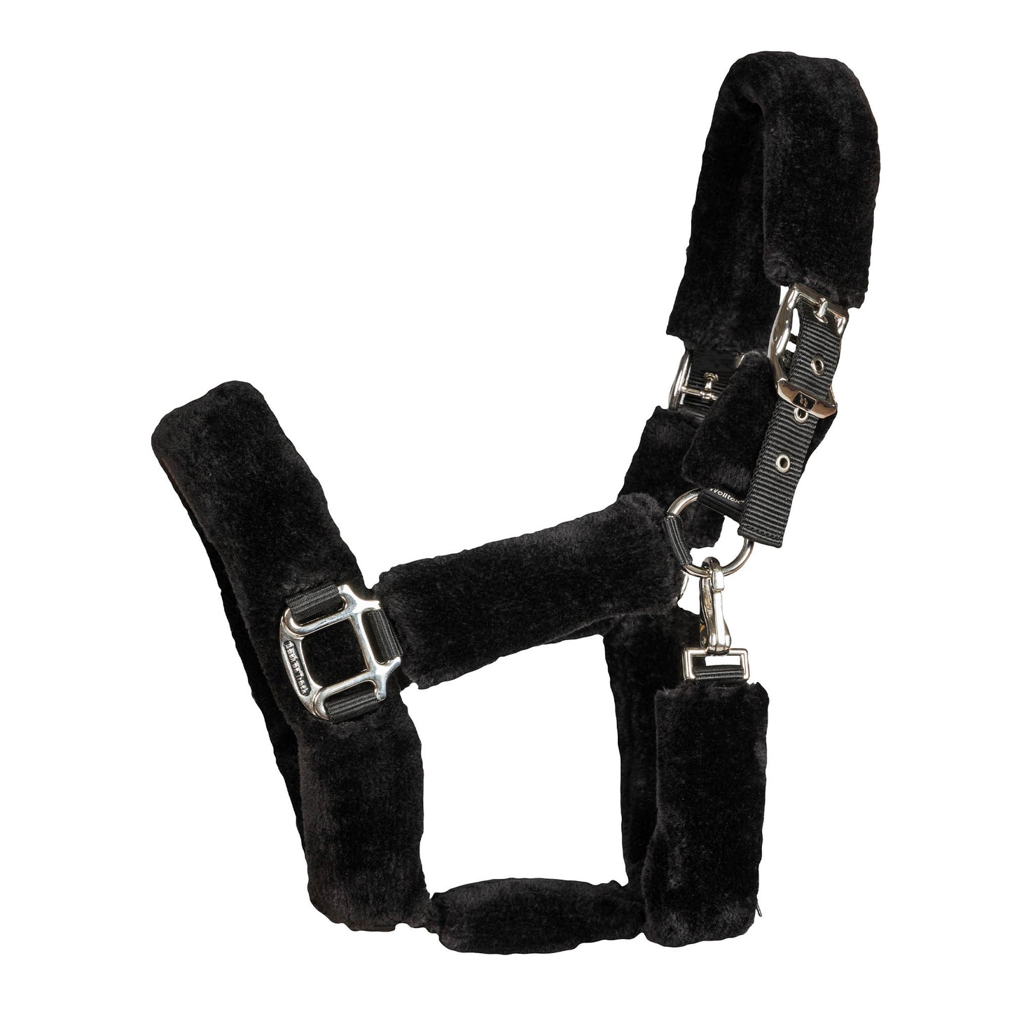"Audrey" Halter with Faux Fur