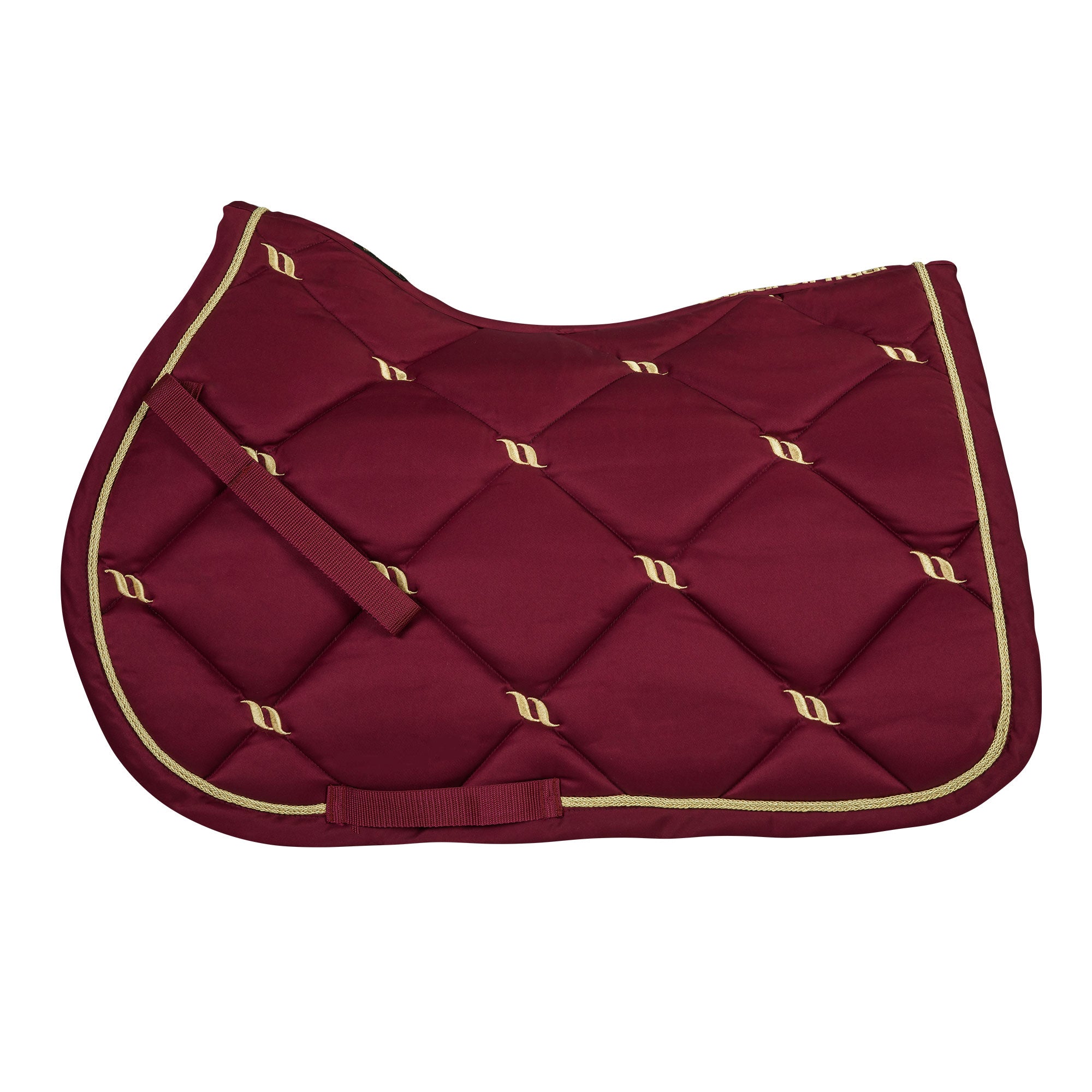 "Nights Collection" Saddle Pad Jumping Dark Red