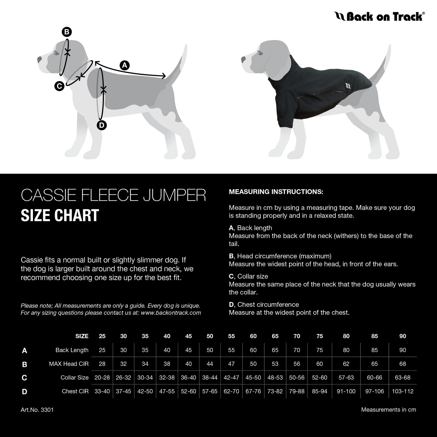 Cassie Dog Jumper