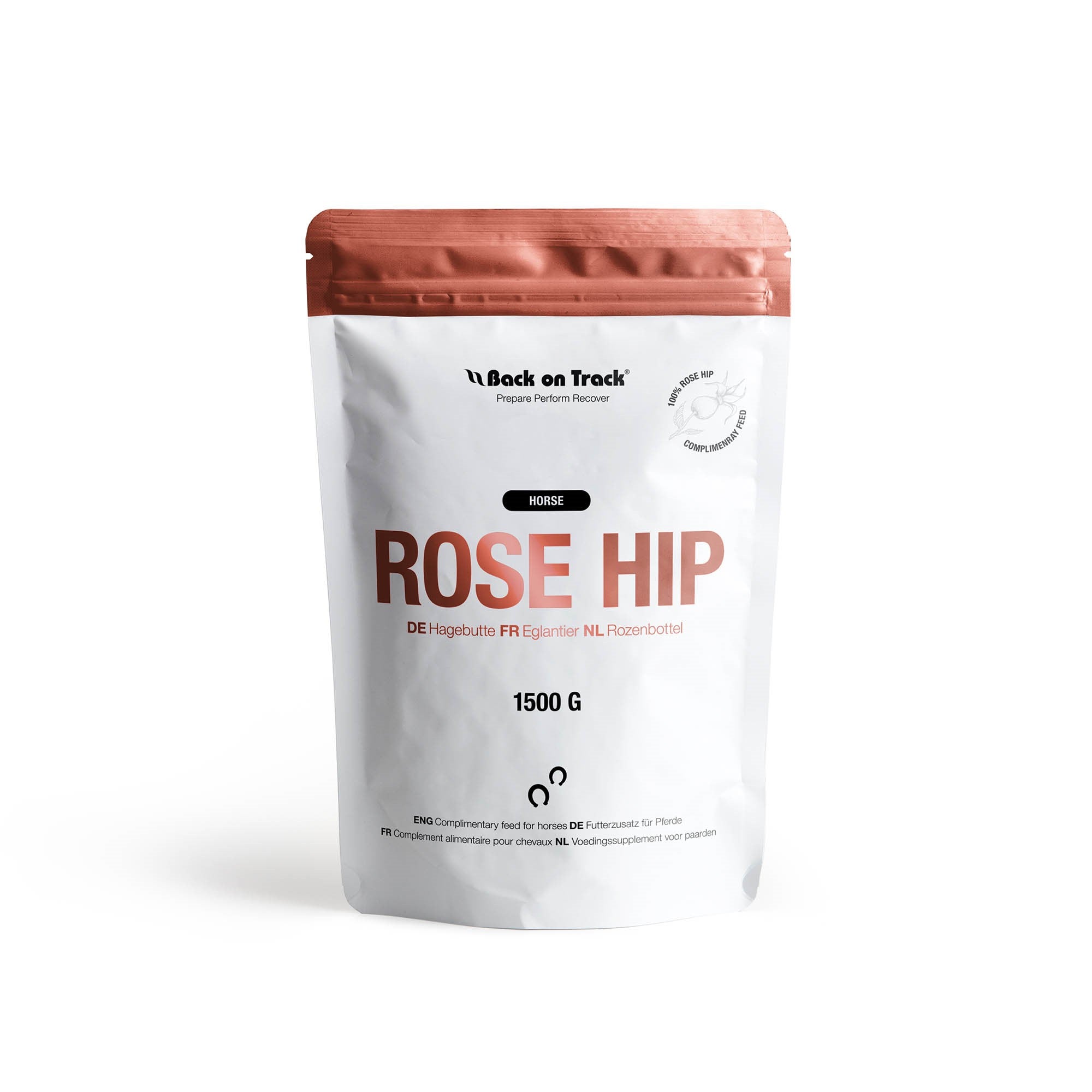 Coarsely ground Rose Hip for Horses