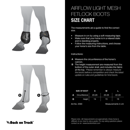 "Airflow" Light Beenbeschermer Achter