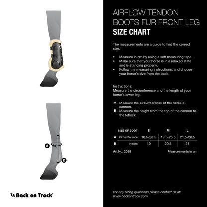 Airflow Fur Tendon Boots